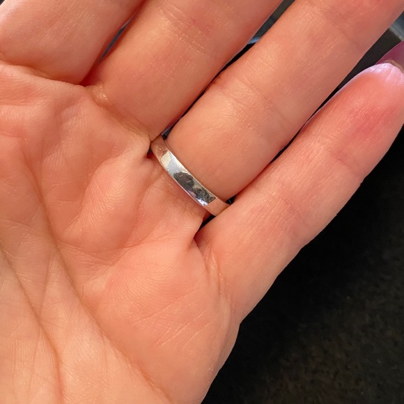 Cubic zirconia stone ring size 6 - Picture 4 of 4